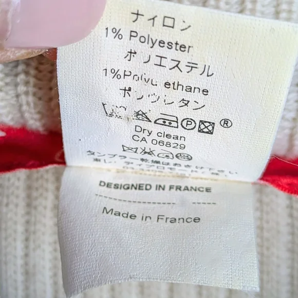 Chacok Meribel Zip Cardigan Sweater Women’s Size 1 Wool Blend Made in France - Picture 8 of 8